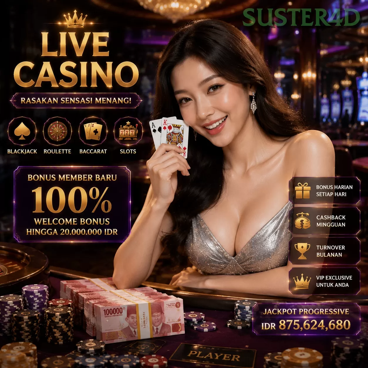 Login suster4d Sekarang Bonus Melimpah